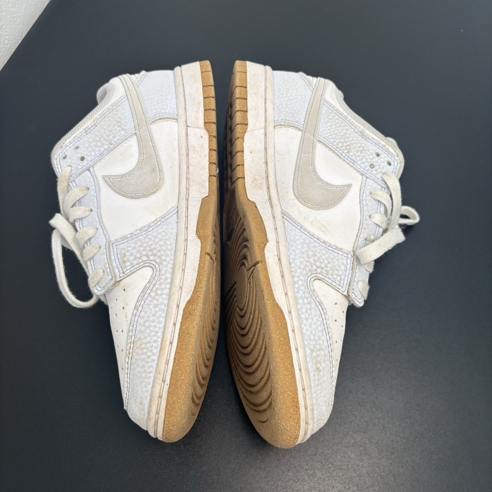 Nike Dunk Low PRM‎ Next Nature Football Grey Gum FN6345-100 Womens Size 9.5 - Picture 6 of 8